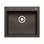 Pyramis Istros Kitchen Sink 50×57 cm Black