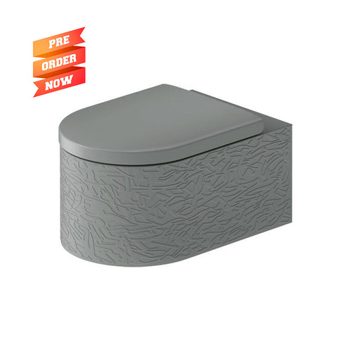 Duravit Millio Wall-Mounted Toilet Matt Light