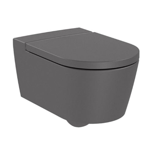 Roca Inspira Wall-Mounted Toilet Black