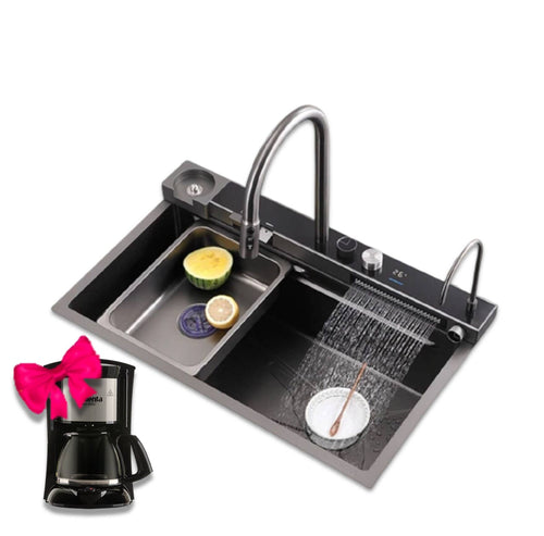 Smart Kitchen Nano Piano Kitchen Sink Digital 76×48 cm