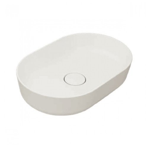 Sanipure Titan Over Counter Top Oval Bathroom Basin 60x40 cm