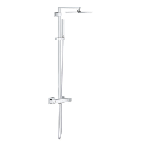 Square Shower Set EUPHORIA CUBE Chrome Grohe