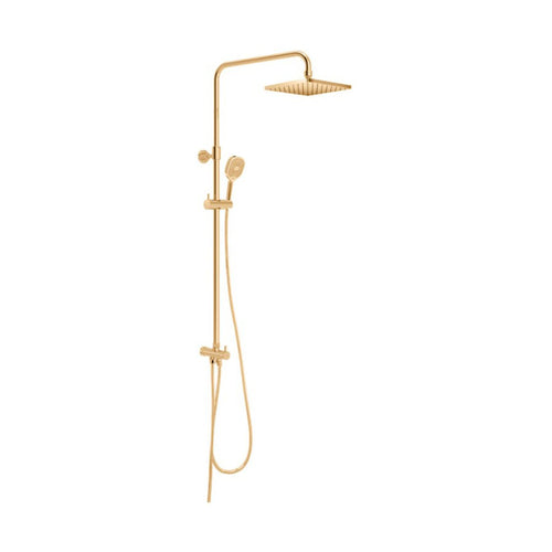 Kludi Rak Dual Shower Set Rose Gold