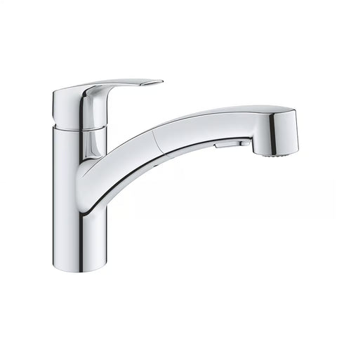 Grohe Eurosmart Pullout Kitchen Mixer Chrome