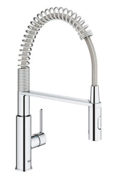Grohe Get High-Neck Pullout Kitchen Mixer