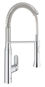 Grohe K7 High-Neck Pullout Kitchen Mixer Chrome