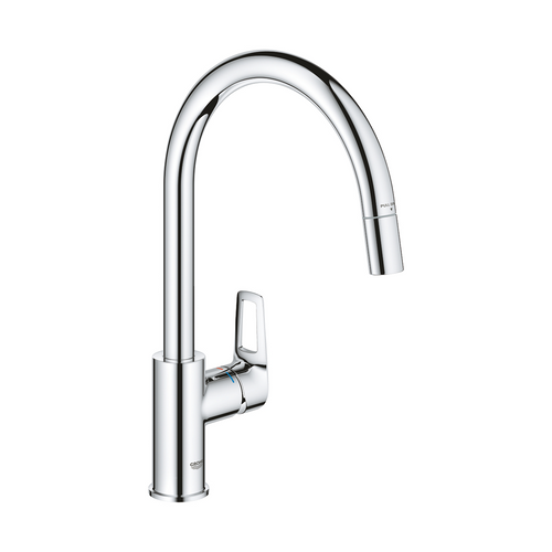 Grohe BauLoop Kitchen Mixer Chrome