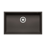 Pyramis Tetragon Kitchen Sink 70×40 cm Black