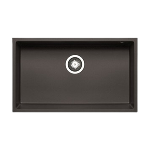Pyramis Tetragon Kitchen Sink 70×40 cm Black