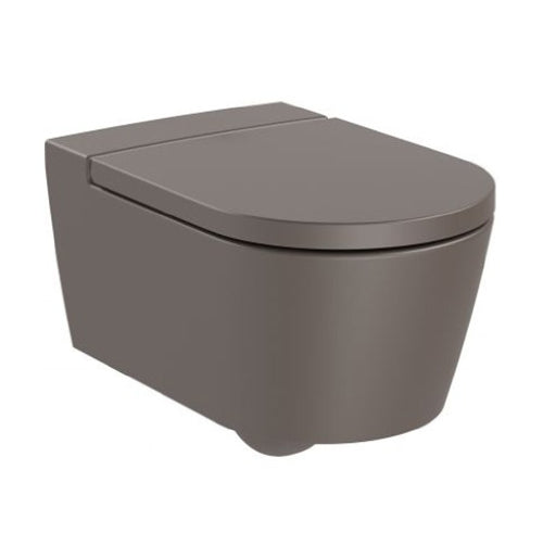 Roca Inspira Wall-Mounted Toilet Seat Coffee