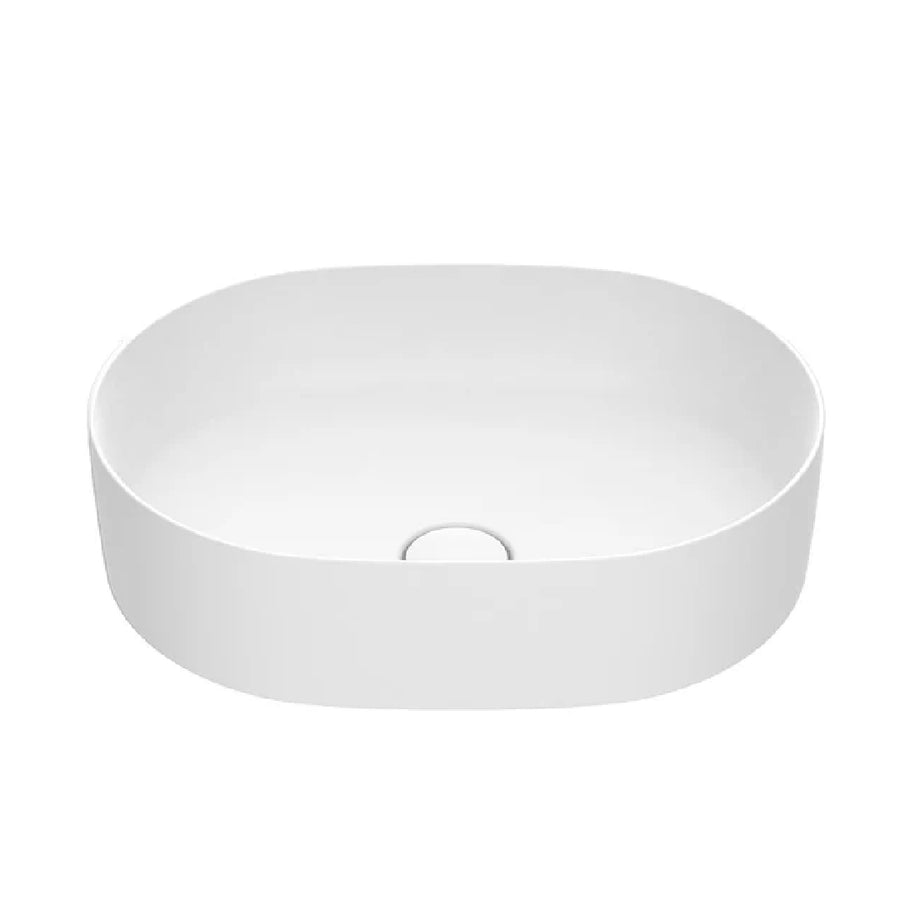 Roca Inspira Over CounterTop Round Bathroom Basin 37x50cm Matt