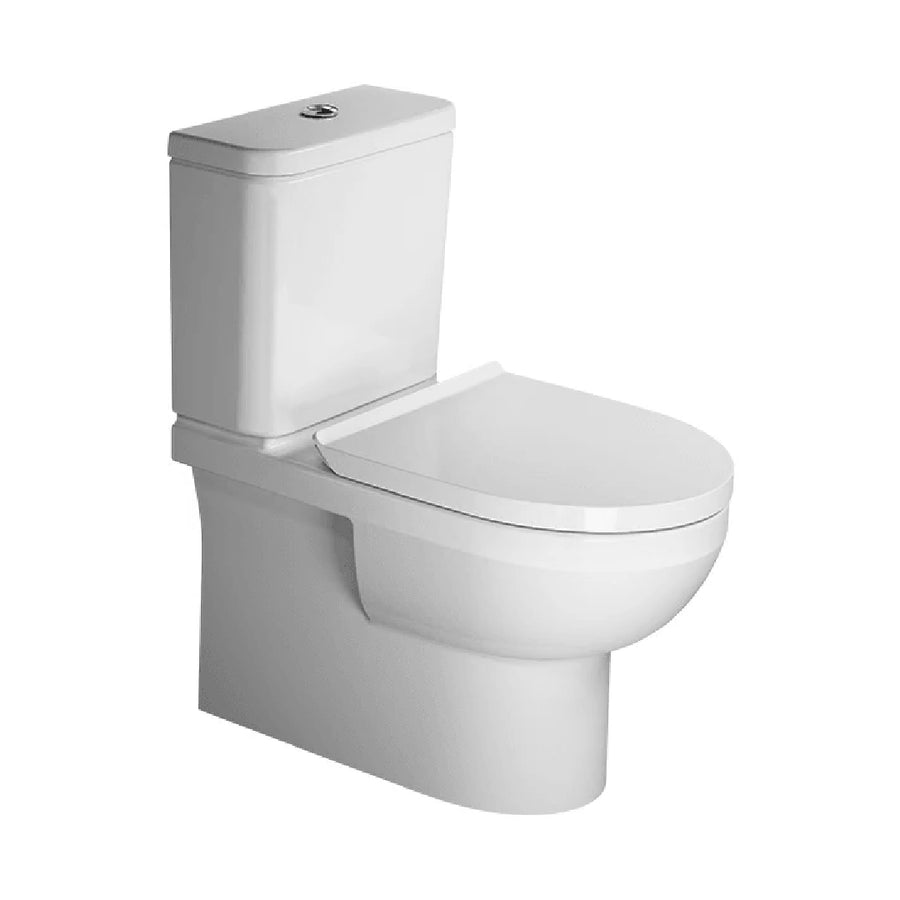 Duravit No.1 Close Coupled Toilet Seat White