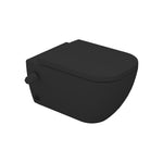 Sanipure Magnos Wall-Mounted Toilet Black