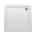 Sanipure Semplice Square Shower Tray 90 x 90 x 17 cm White