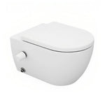 Sanipure Vega Wall-Mounted Toilet Seat Black