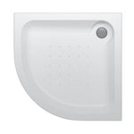 Sanipure Semplice Corner Shower Tray 90 x 90 x 17 cm White