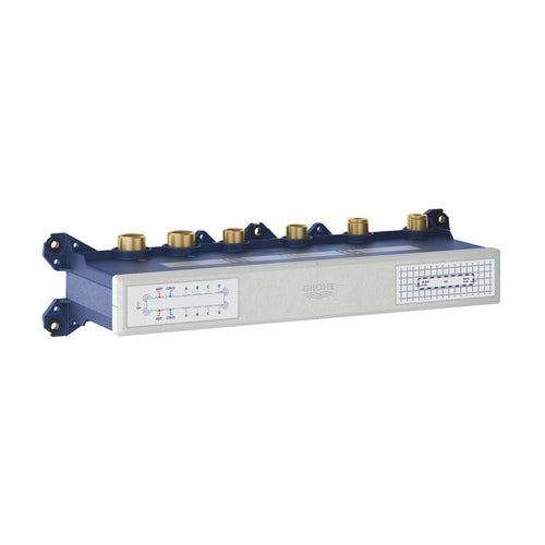 Grohe Grohtherm Aqua Tiles Thermostatic Concealed Installation Box 4 Valves