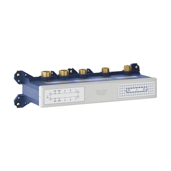 Grohe Grohtherm Aqua Tiles Thermostatic Concealed Installation Box 3 Valves