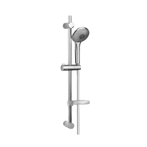 Gawad Spring Shower Rail Chrome