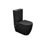 Floor stand Toilet back to wall with douche Vega Matte Black