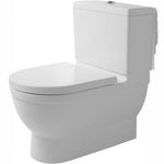 Duravit Starck 3 Comfort Floor-Standing Toilet, Vario Outlet, incl. Fixing Set