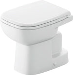 دورافيت دي كود كومباكت Floor-Standing Toilet, Vertical Outlet, with Bidet Wash (without Stop Valve)