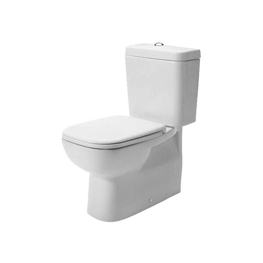 دورافيت دي كود Plus Floor-Standing Toilet, فاريو Outlet, with Bidet Wash, incl. Fixing Set