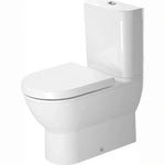 Duravit Darling New Floor-Standing Toilet, Vario Outlet, incl. Fixing Set