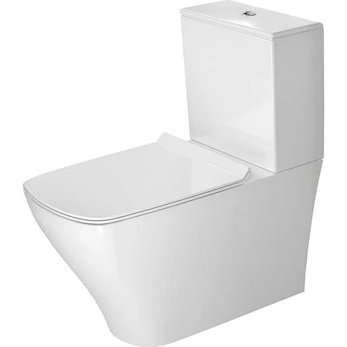 Duravit DuraStyle Comfort Floor-Standing Toilet, Vario Outlet, incl. Fixing Set