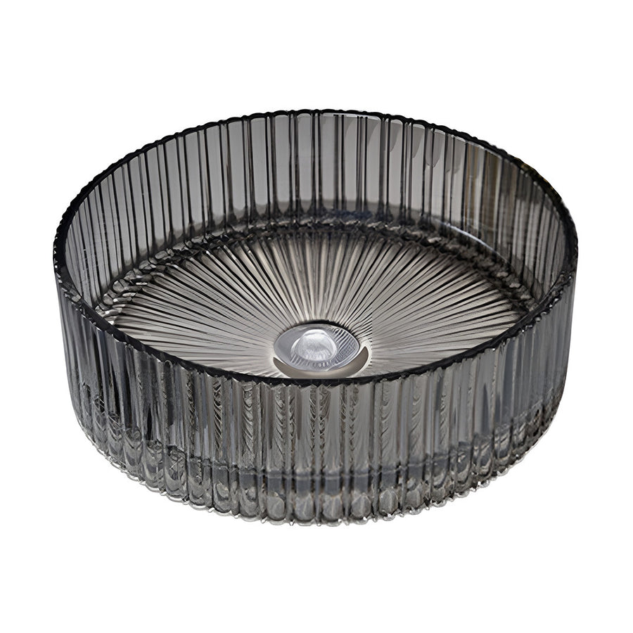 Drop Round Glass Countertop Wash Basin