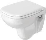 Duravit D-Code Compact Wall-Hung Toilet with Bidet Wash (without Stop Valve)