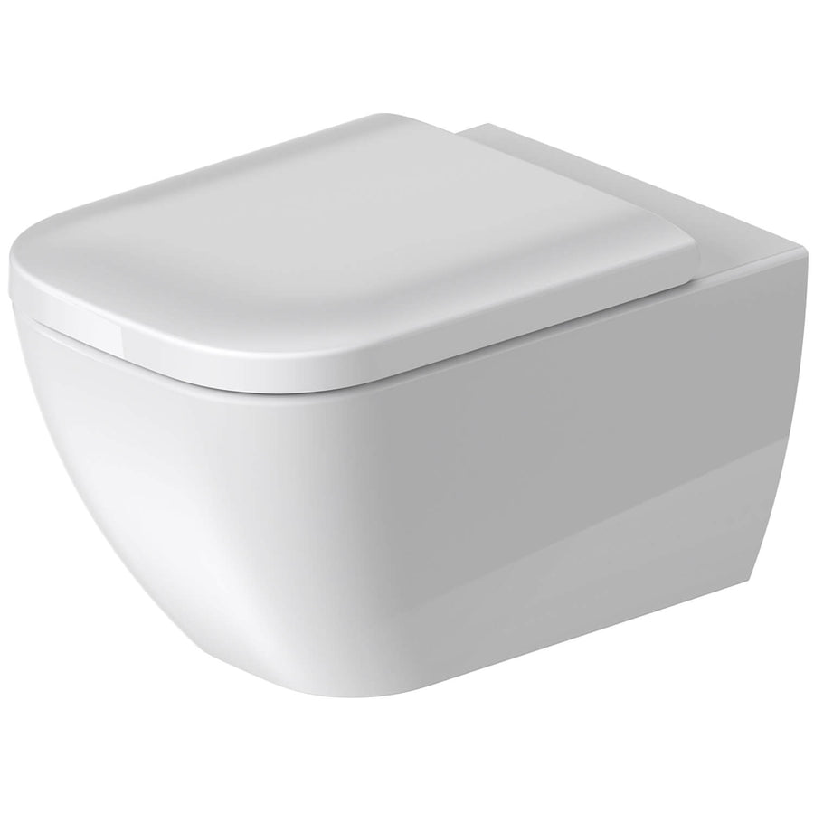 Duravit Happy D.2 Wall-Hung Toilet incl. Fixing Set