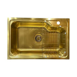 Asil Kitchen Sink 45.5×68.5 cm Gold