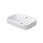 Duravit Happy D.2 Countertop Basin with Overflow, No Tap Hole
