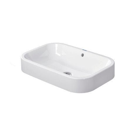 Duravit Happy D.2 Countertop Basin with Overflow, No Tap Hole