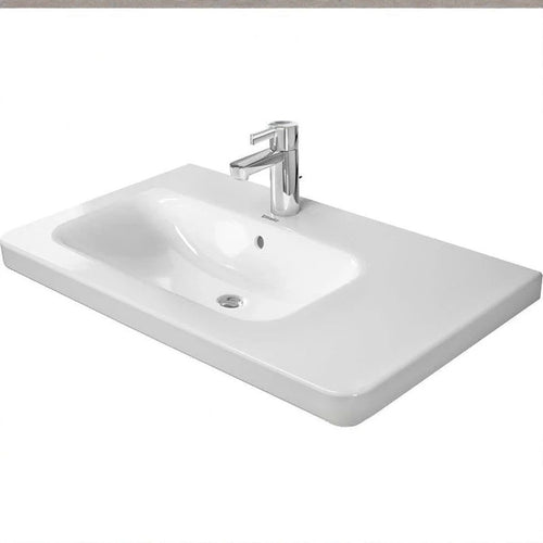 Duravit DuraStyle Furniture Washbasin, Bowl Left, with Overflow & Tap Hole