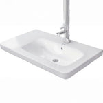 دورافيت دورا ستايل Furniture Washbasin, Bowl Right, with Overflow & Tap Hole