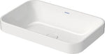 Duravit Happy D.2 Washbasin without Overflow, No Tap Hole, incl. Ceramic Drain Cover