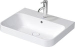 Duravit Happy D.2 Countertop Basin with Overflow & Tap Hole, incl. Ceramic Cover