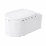 Duravit Vitrium Wall-Hung Toilet, Patterned Design, Bidet Wash & HygieneGlaze