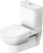 Duravit No.1 Close-Coupled Rimless Toilet incl. Fixing Set
