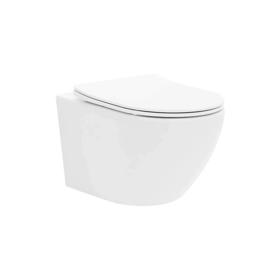 Duravit D-Neo Wall-Hung Rimless Toilet with Bidet Wash & Stop Valve