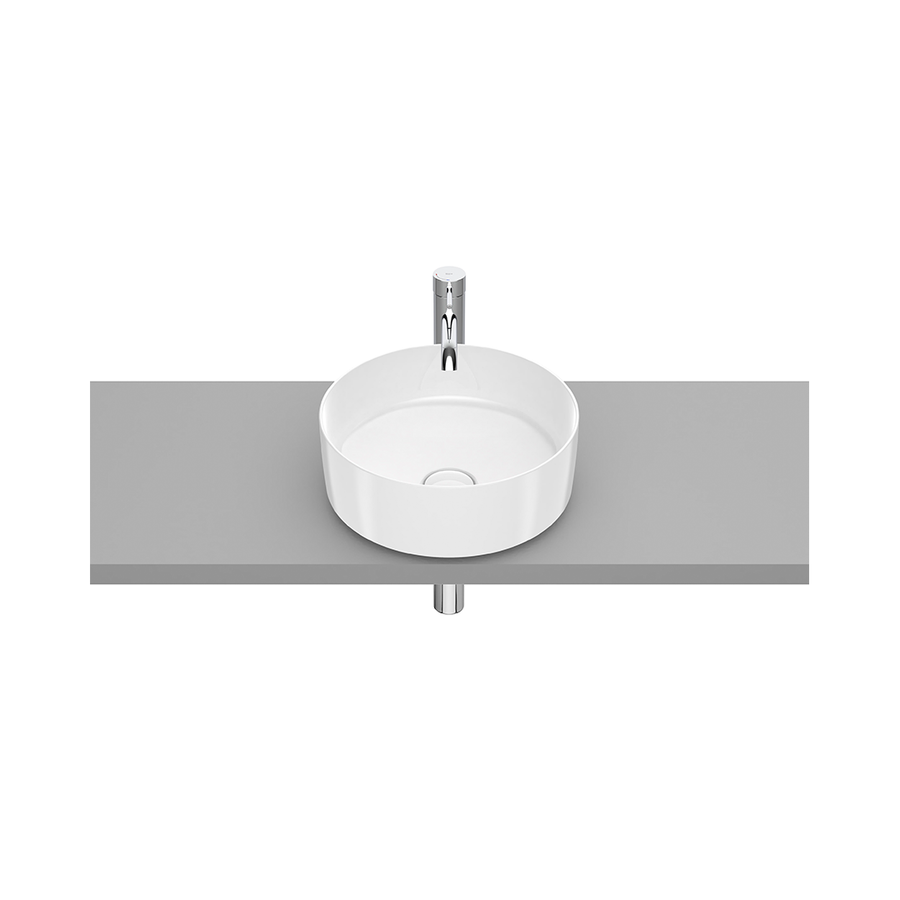 Roca Inspira Over Counter Top Round Bathroom Basin 37x37 cm