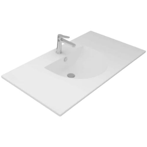 Sanipure Titan Furniture Wash Basin 105 cm – White