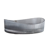 Drop Decorative Glass Wash Basin Dark