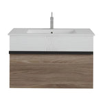 Beroia Furniture Unit with Washbasin 80×46 cm Odesa
