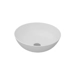 Hera Wash Bowel D 410 x 150 mm without overflow,without tap platform White
