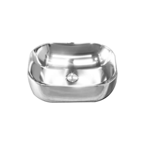 Wash Bowel D 460 mm without overflow,without tap platform Vega Platinum