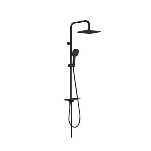 Lutz Shower Set Black