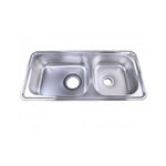 Purity Kitchen Sink 100×48 cm Stainless